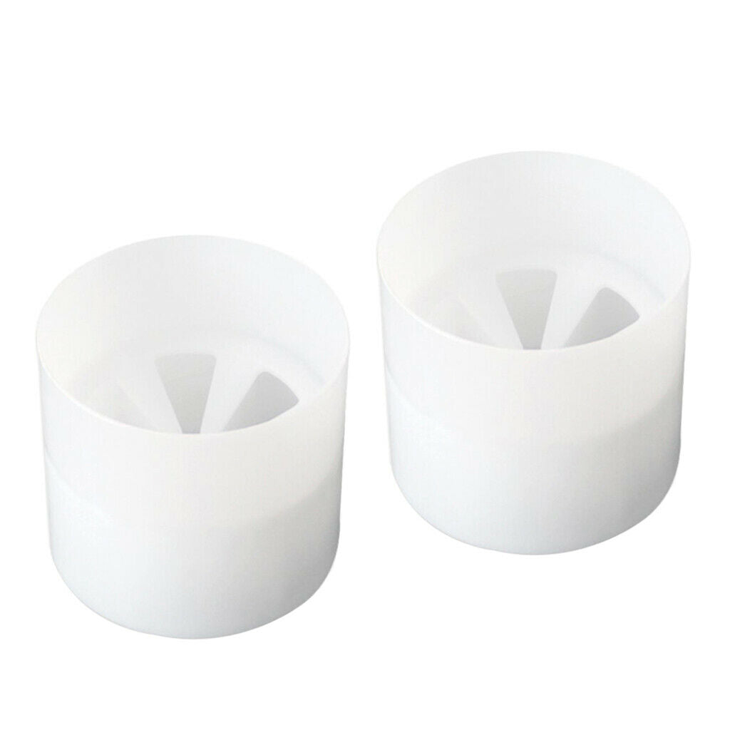 2x Durable Golf Cups Streamline Type Green Flag Accessories Dia. 4.21inch