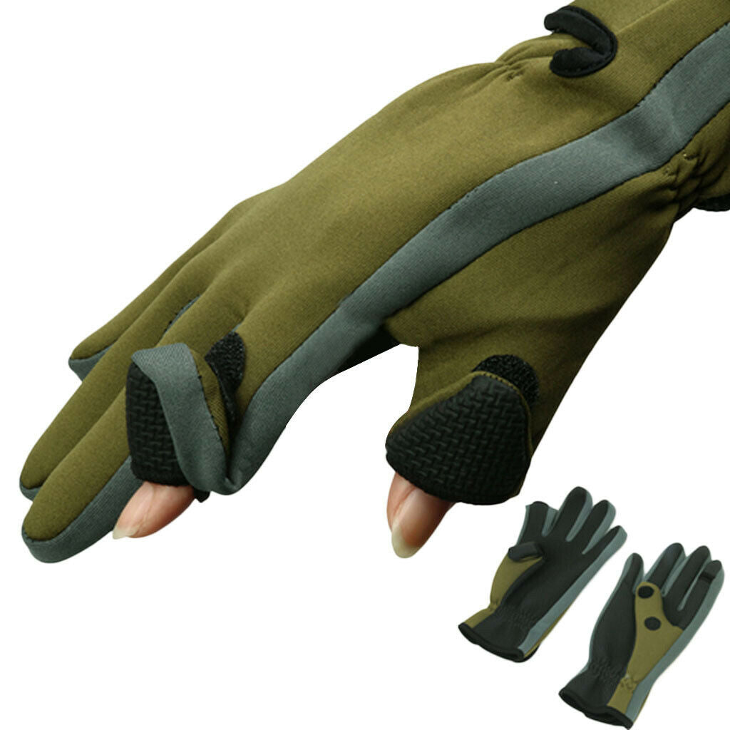 Breathable Sun Gloves Anti-UV Sun Protection Half Finger Fishing Gloves