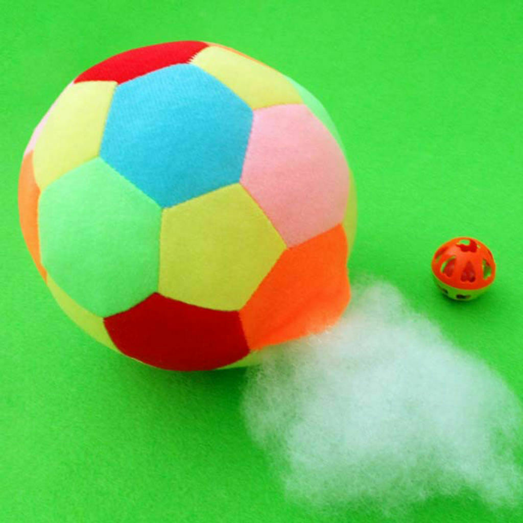 Soft Cotton Sports Soccer Ball Football Sport Indoor Outdoor Toys 17cm