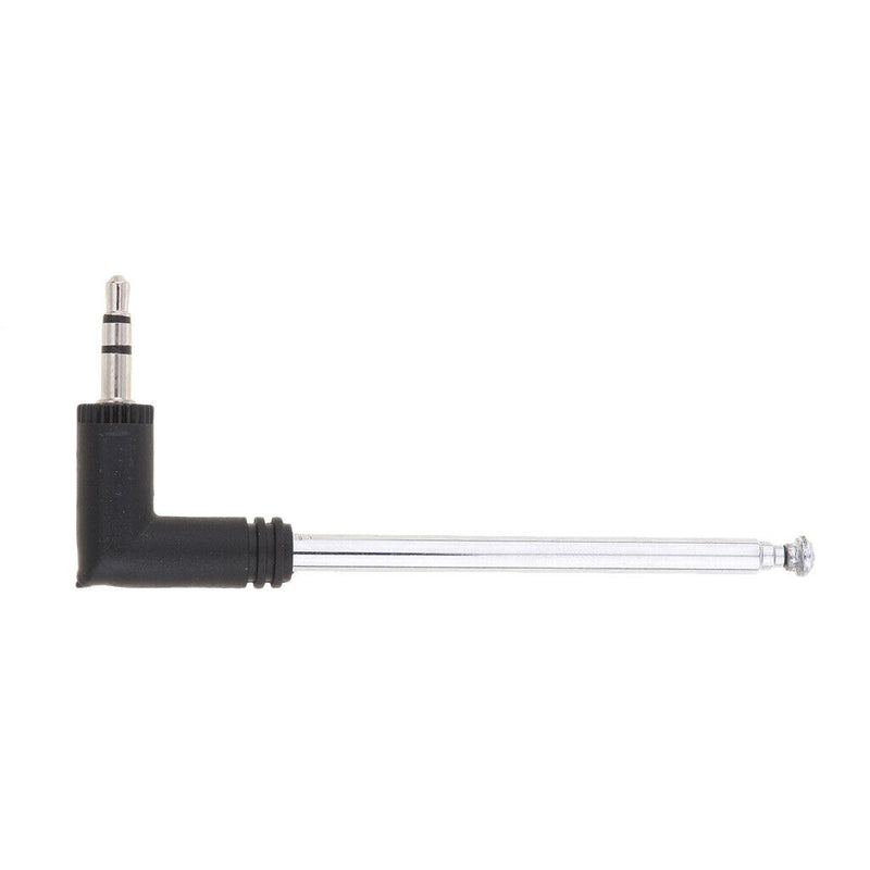 4 Section Telescoping Stainless Steel AM FM Radio Antenna 3.5mm Connector