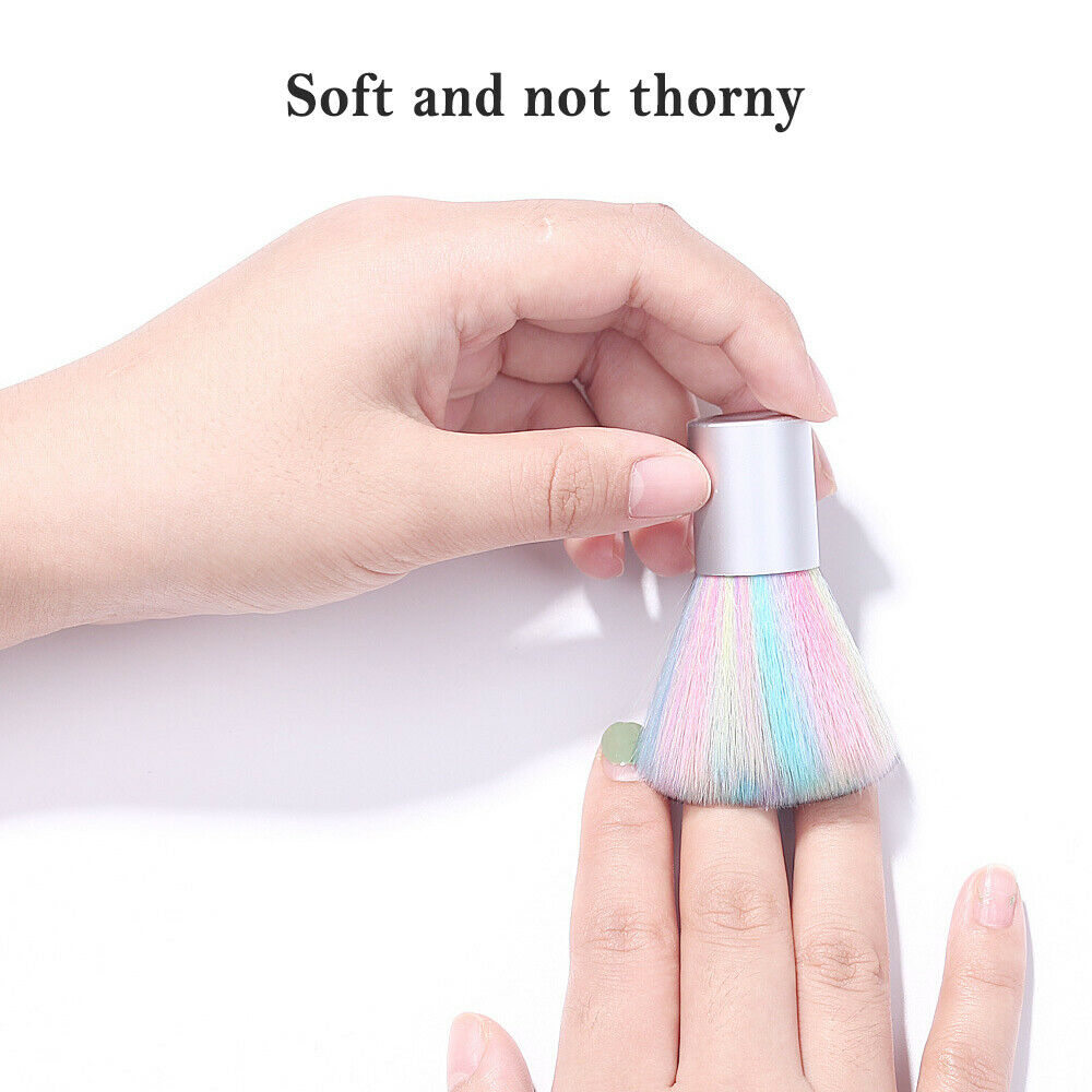 Nail Cleaning Brush Soft Tools Manicure Nails Art Powder Remover Makeup Duster