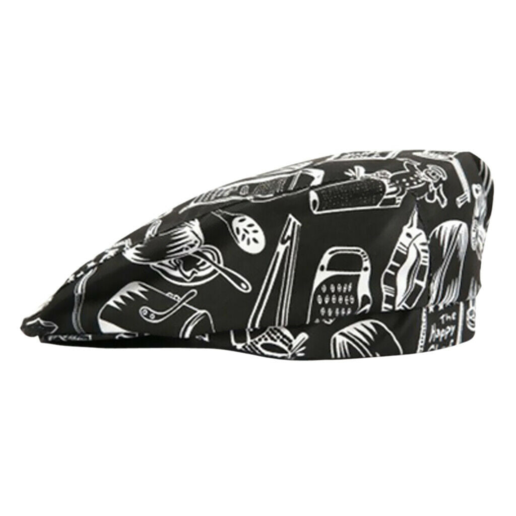 Chef's Hat Caterer Baker Cook Duckbill Beret