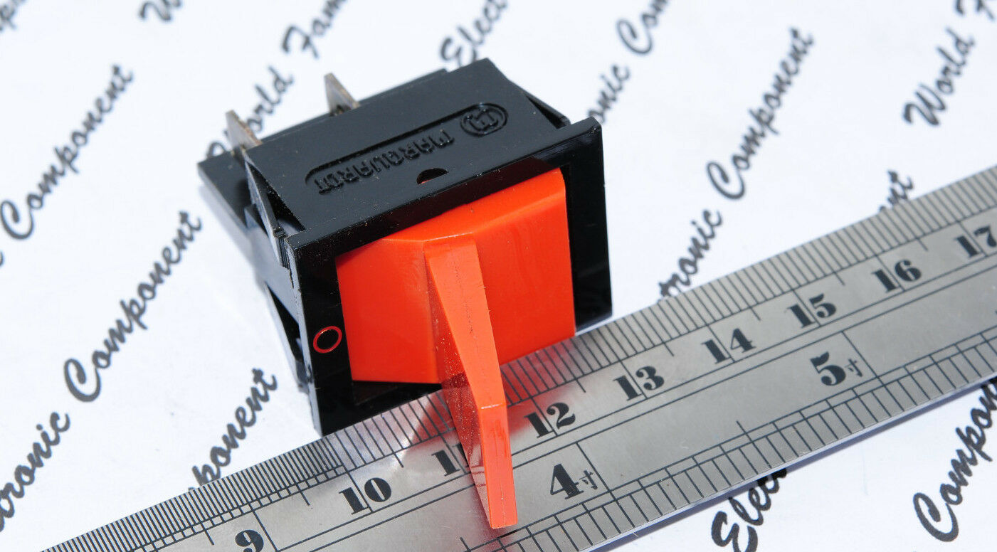 1pcs - MARQUARDT 1602 16A 125V 1/8HP - 10A 125V 1/3HP Rocker Switch - Toggle