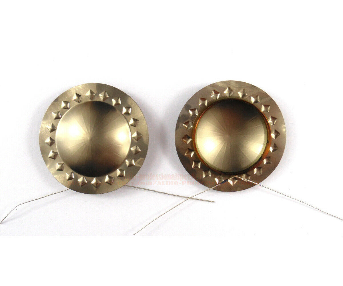 2pcs Titanium 24.8mm speaker Tweeters Titanium Diaphragm speaker  coil 4 ohm