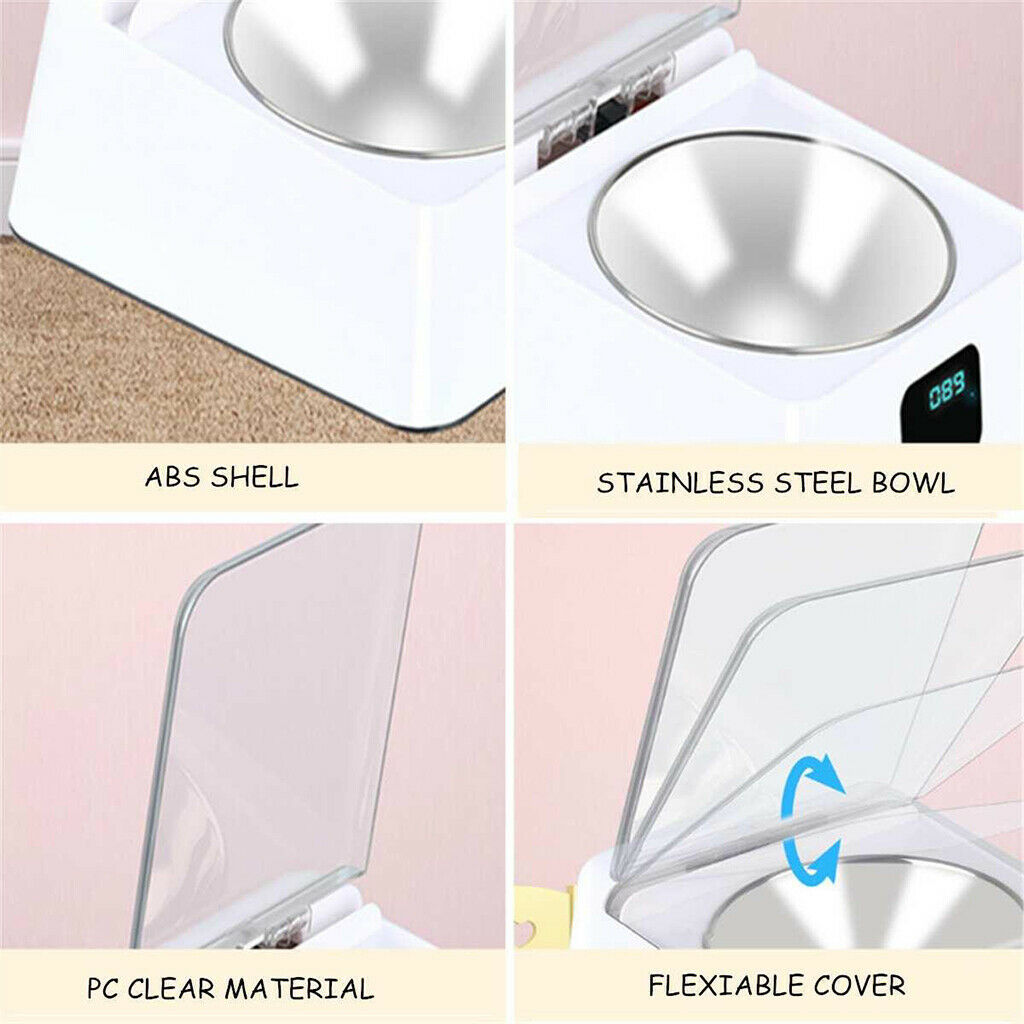 Anti-mouse Moisture-proof Dog Cat Automatic Infrared Sensor Food Dispenser Pet