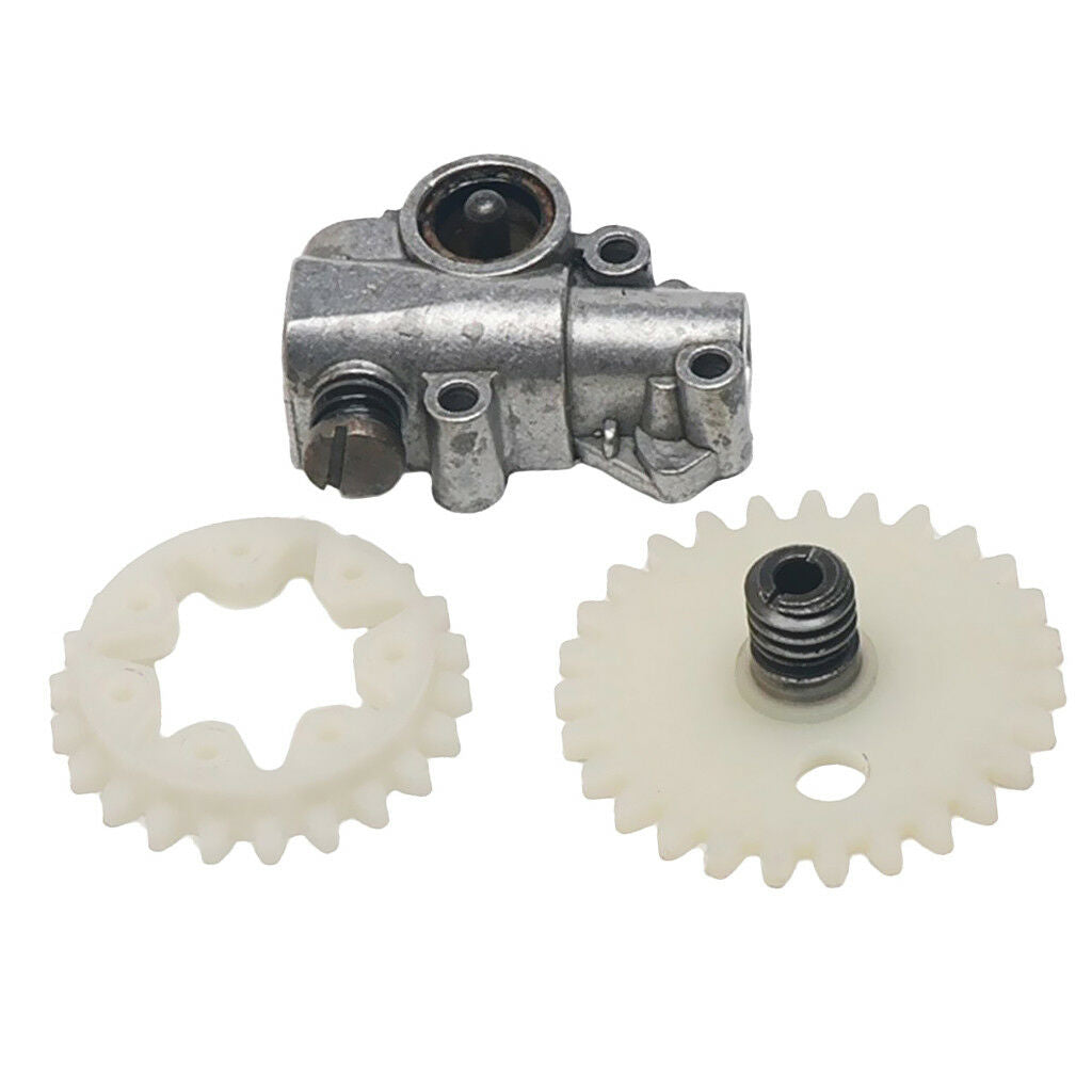 2x Chain Oil Pump Spur Gear Wheel for Stihl 028 038 048 MS380 MS381 Chainsaw