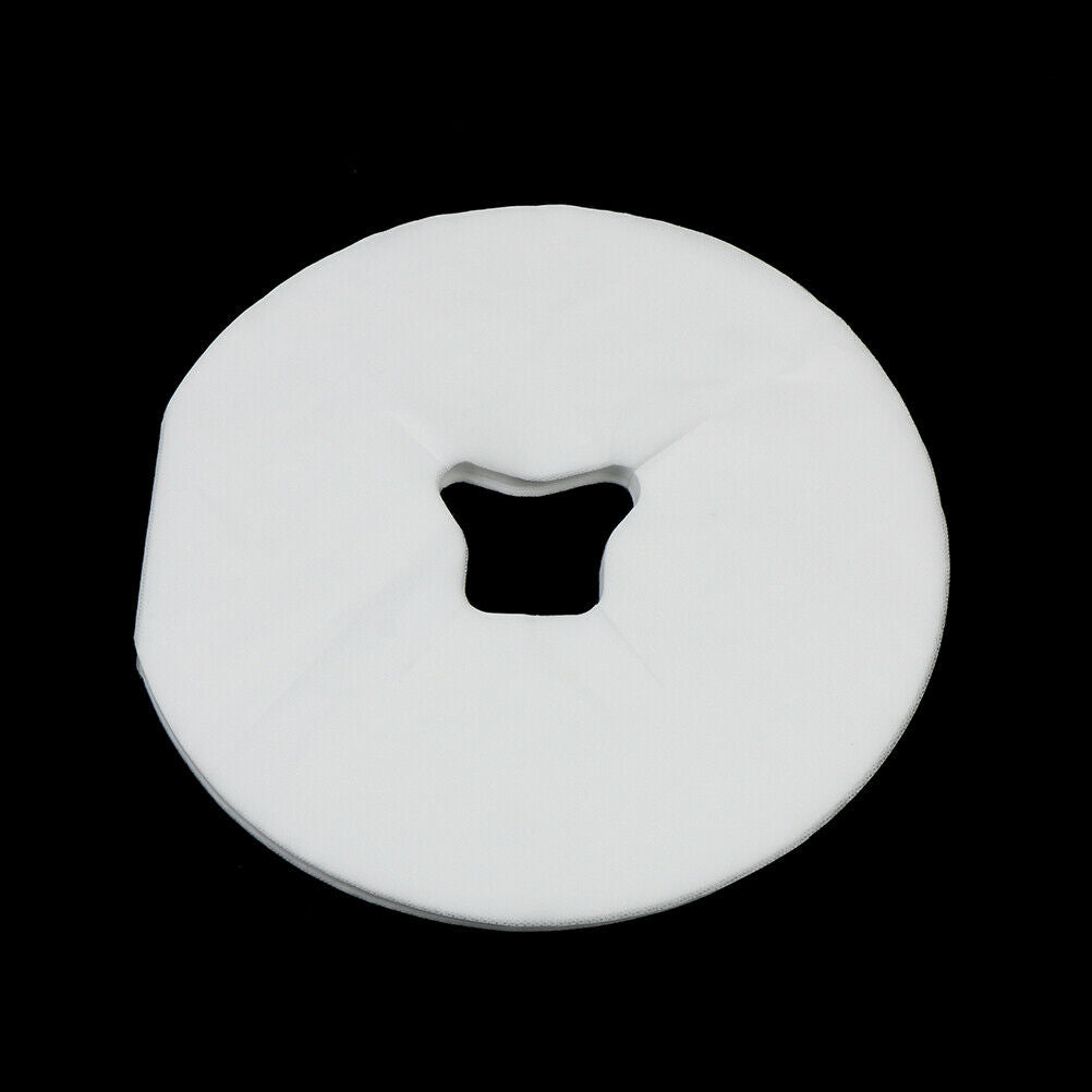 100Pcs disposable face rest sheets headrest cradle covers for massage bed w_DD