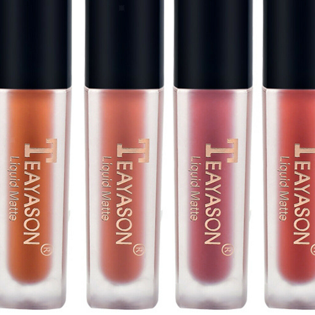 4pcs Lip Gloss Long Lasting Moisturizing Makeup Lipstick for Women Girls 03