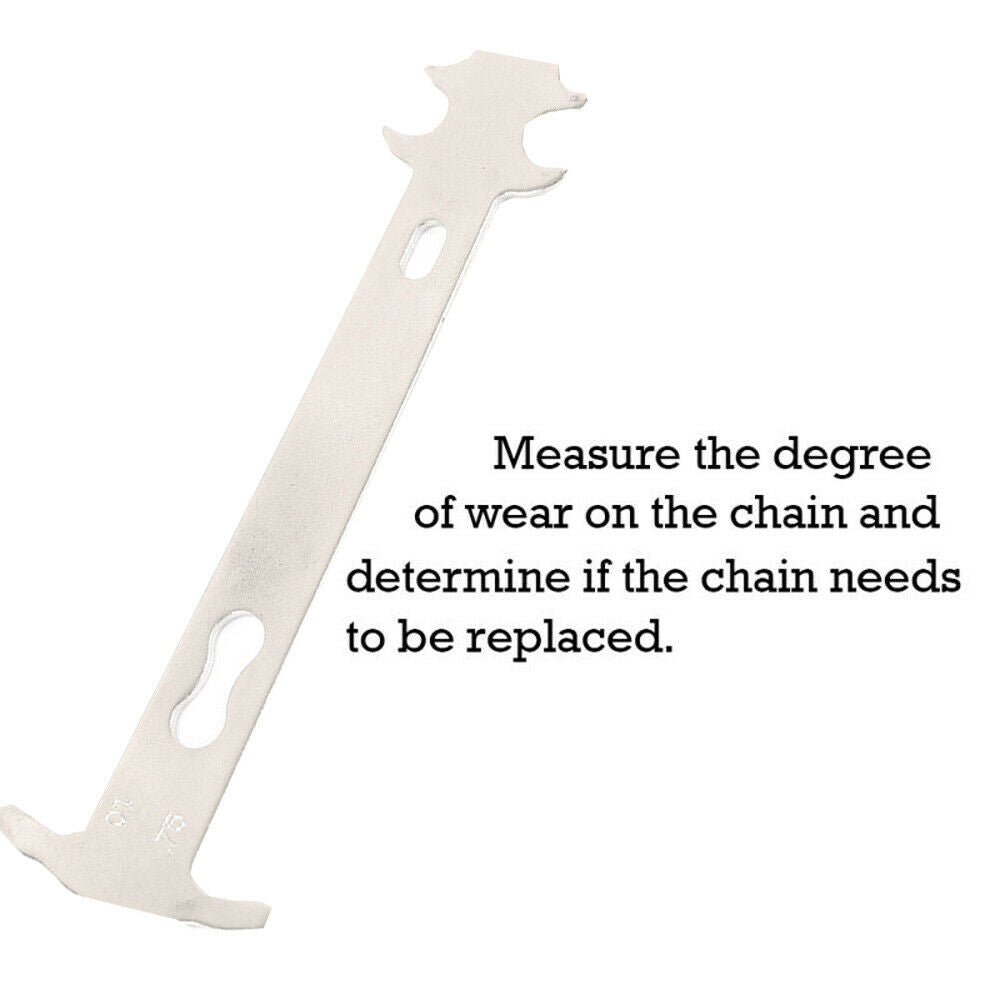 Gauge Check Ruler Chain Replacement Bike Chain Checker Chain Wear Indicator