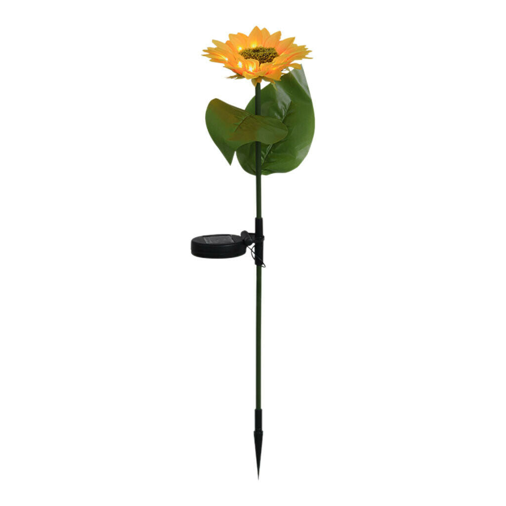 Outdoor LED Solar Powered Garden Stake Light Yard Porch Pathway Path Outside