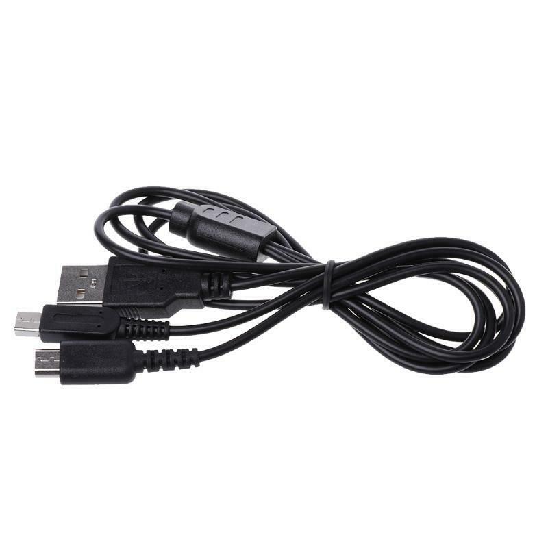 2-In-1 USB Power Charging Cable Y-Splitter Cord For 3DS NDSI DS Lite