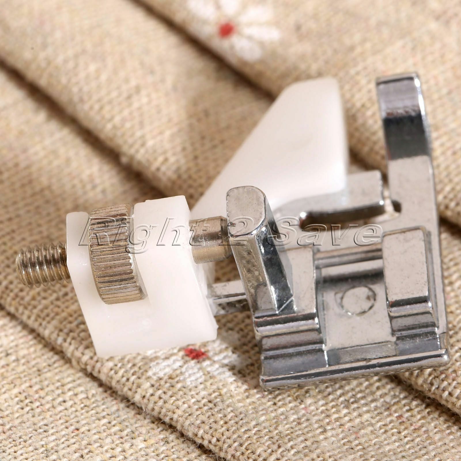 Snap On Blind Hem Sewing Machine Presser Foot Metal Edge Stitching Embellishing
