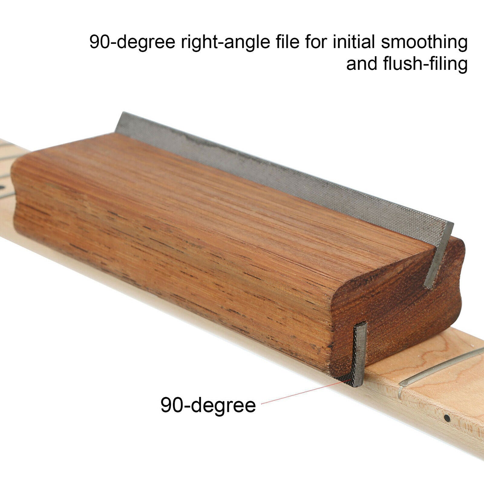 Guitar Fret Beveling File Fret End Dressing Tool Leveling File Luthier Tool