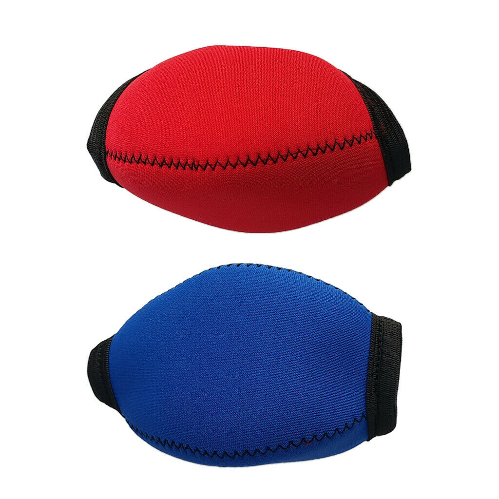 2Pcs Neoprene Pro Regulator Cover Dive Snorkeling Equipment Parts 12x8x0.3cm