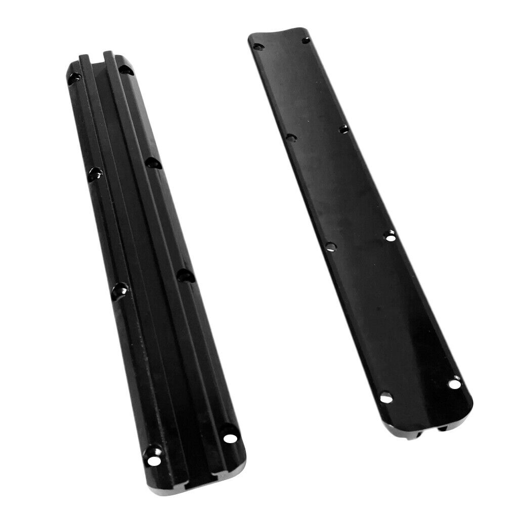 2x 300mm Kayak Aluminum Slide Track Rails DIY Accessories for Kayak Canoes