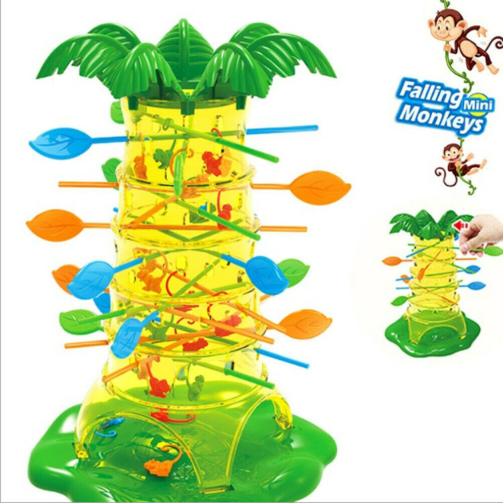 Children Interesting Intelligence Toys Turn Monkeys Down Monkey Tree Clim.l8