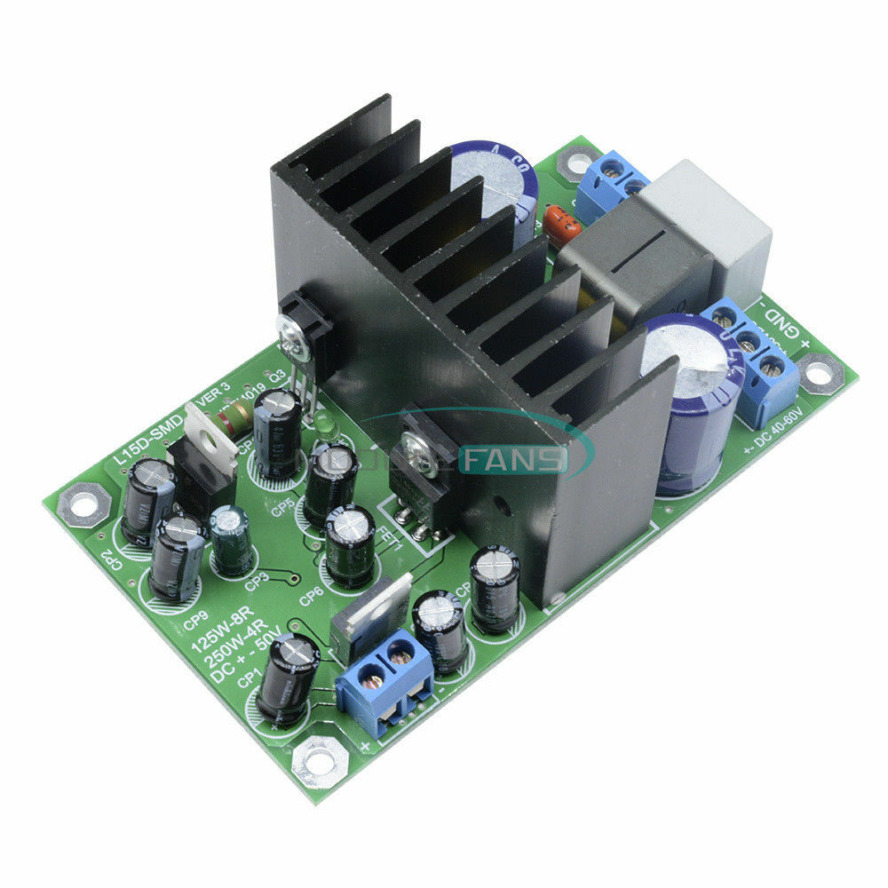 L15DSMD IRS2092S Class D High Power 250W Mono Channel Amplifier Board Assembled