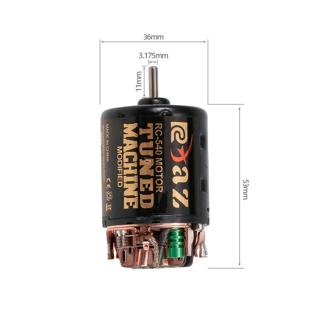 Pack of 1 540 Brushed RC Rock Crawler Motor 35T for SCX10 RC4WD Parts Accs