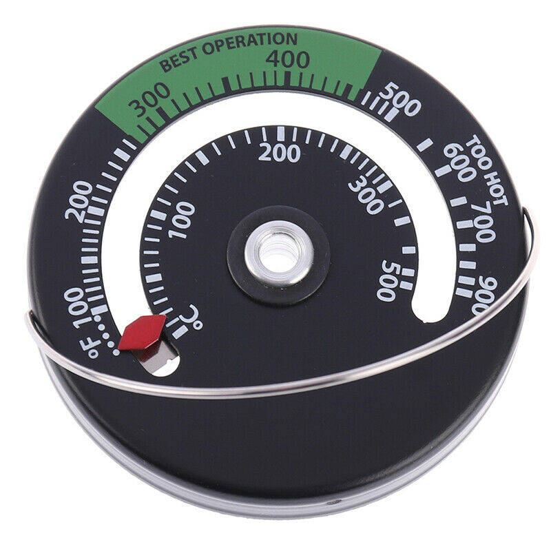 Magnetic Fireplace Stove Thermometer Fire Place Temperature MonitorJCAUJC.l8