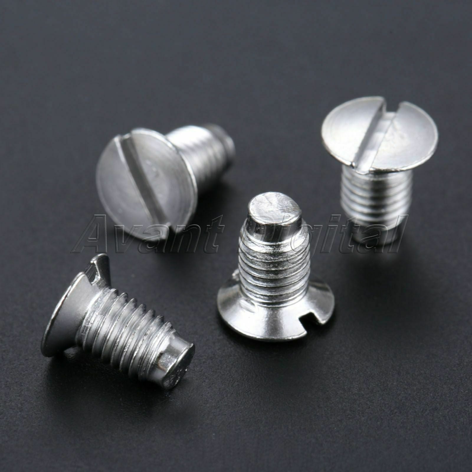 50Pcs Stainless Steel Needle Plate Screws Industrial Sewing Machine Accessories