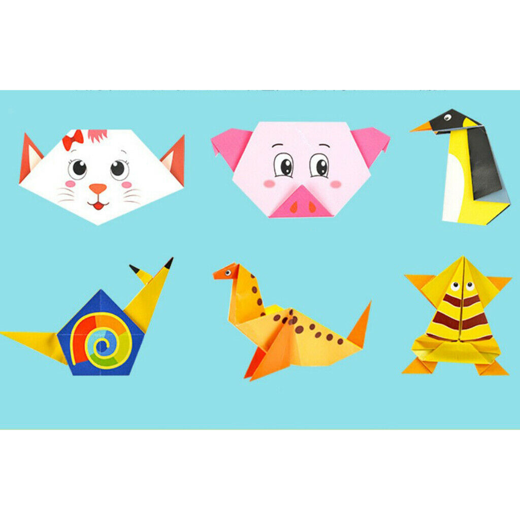 Origami DIY Toys Origami Folding Papers Book Kit 54 Patterns 108 Fold Papers