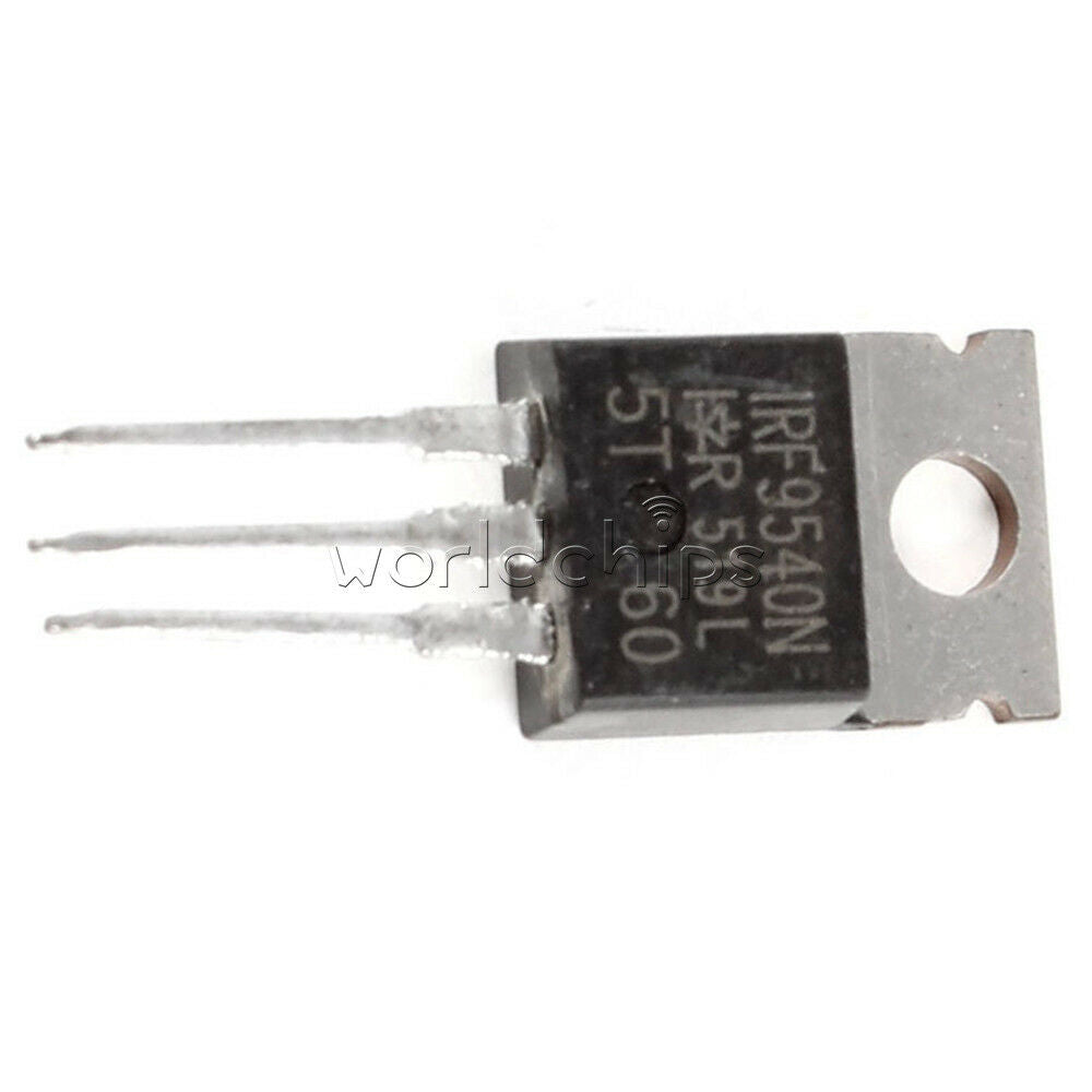 10Pcs IRF9540 IRF9540N Power MOSFET P-Channel 23A 100V