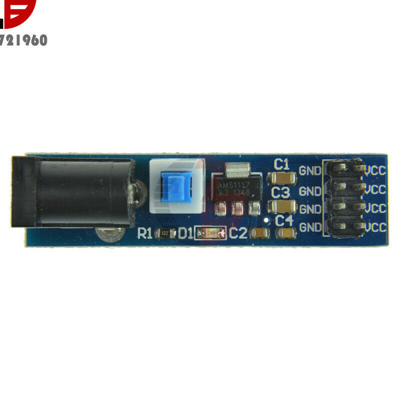 5PCS AMS1117-3.3 Low-dropout Regulator LDO 4.75-12V to 3.3V Power Supply Module