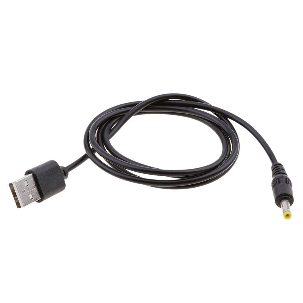 2x USB-A to 4.0mm Barrel   Male DC 5V Power Charger Plug Adapter Cable