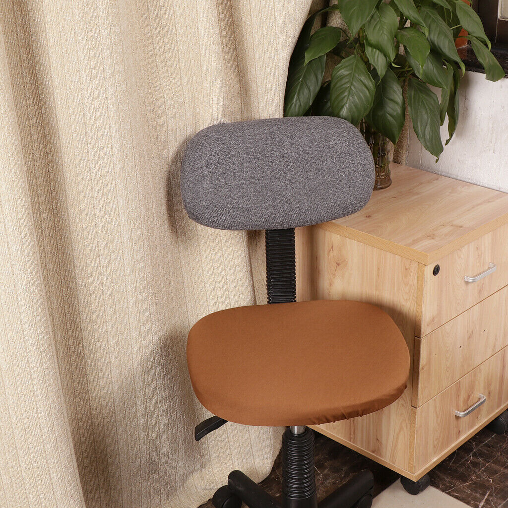 Dustproof Office Bar Stool Chair Seat Covers Kitchen Chair Seat Cushion