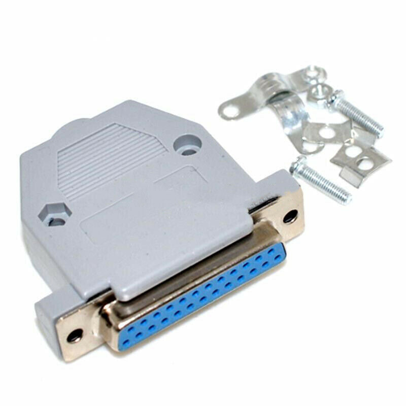 Rs232 Socket Db25 Female Head Welding Wire Type Double Row Connector Com Port