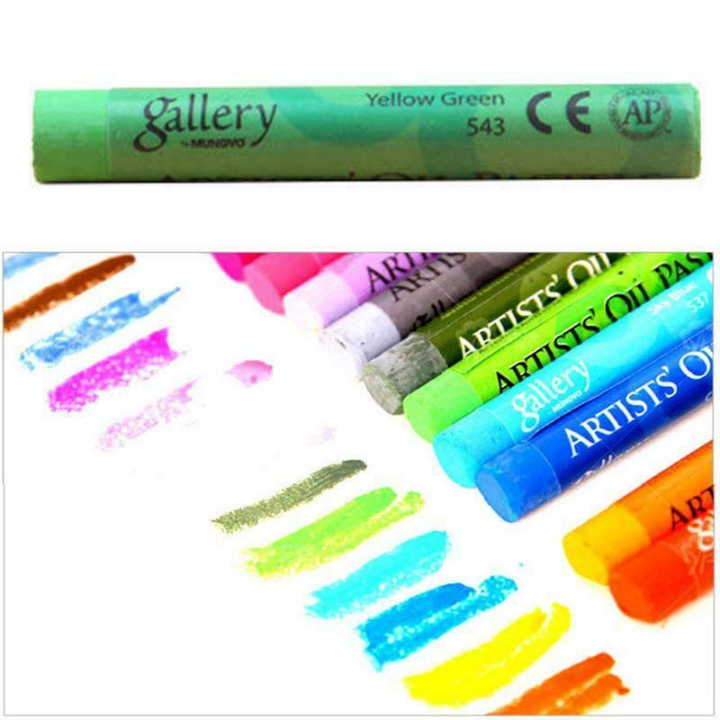 48 Color Oil Pastel for Artist Student Graffiti Soft Pastel Painting Drawing Pen