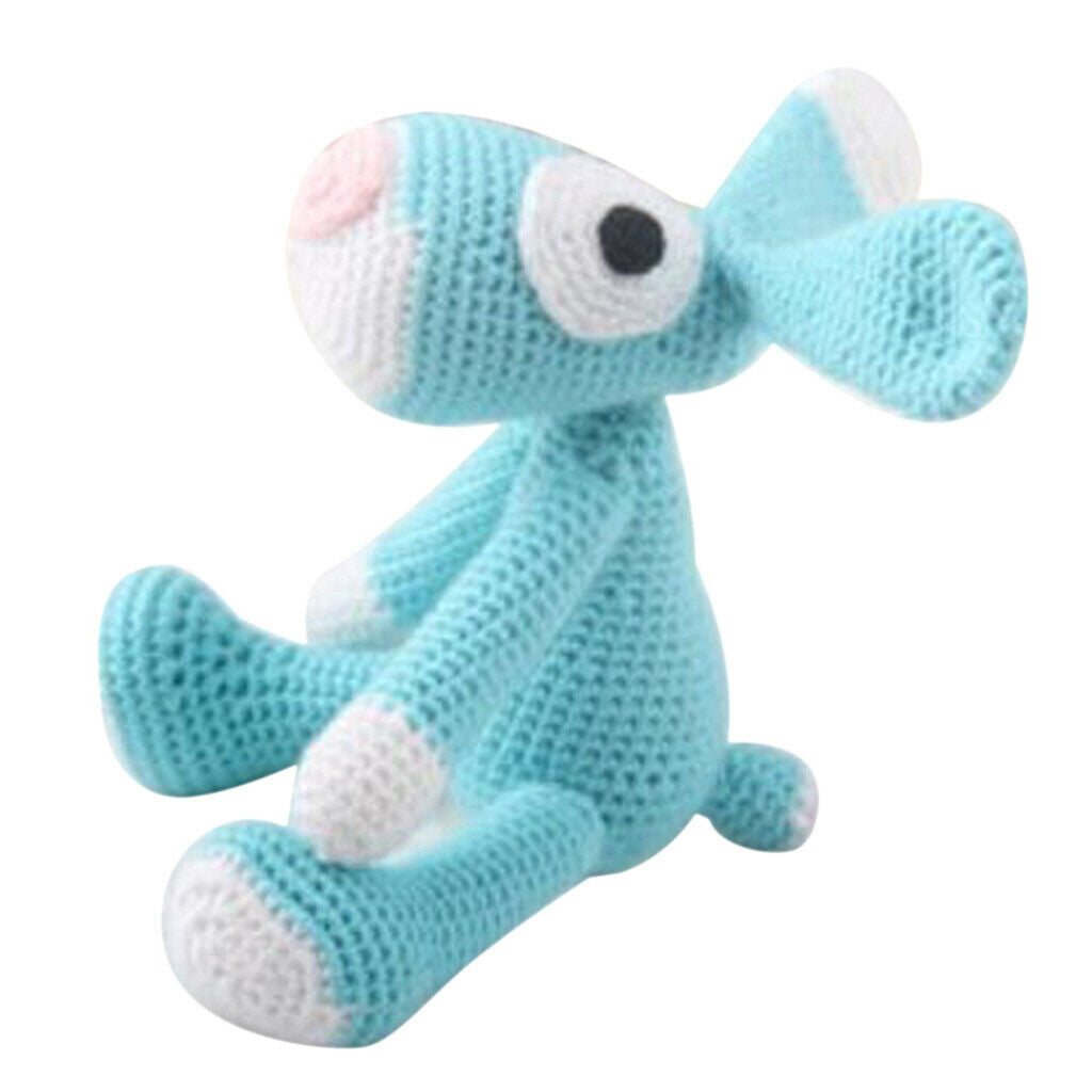 2 Pcs Cute Shape Hand Knitting Crochet Kit with Instructions, Easy to Follow
