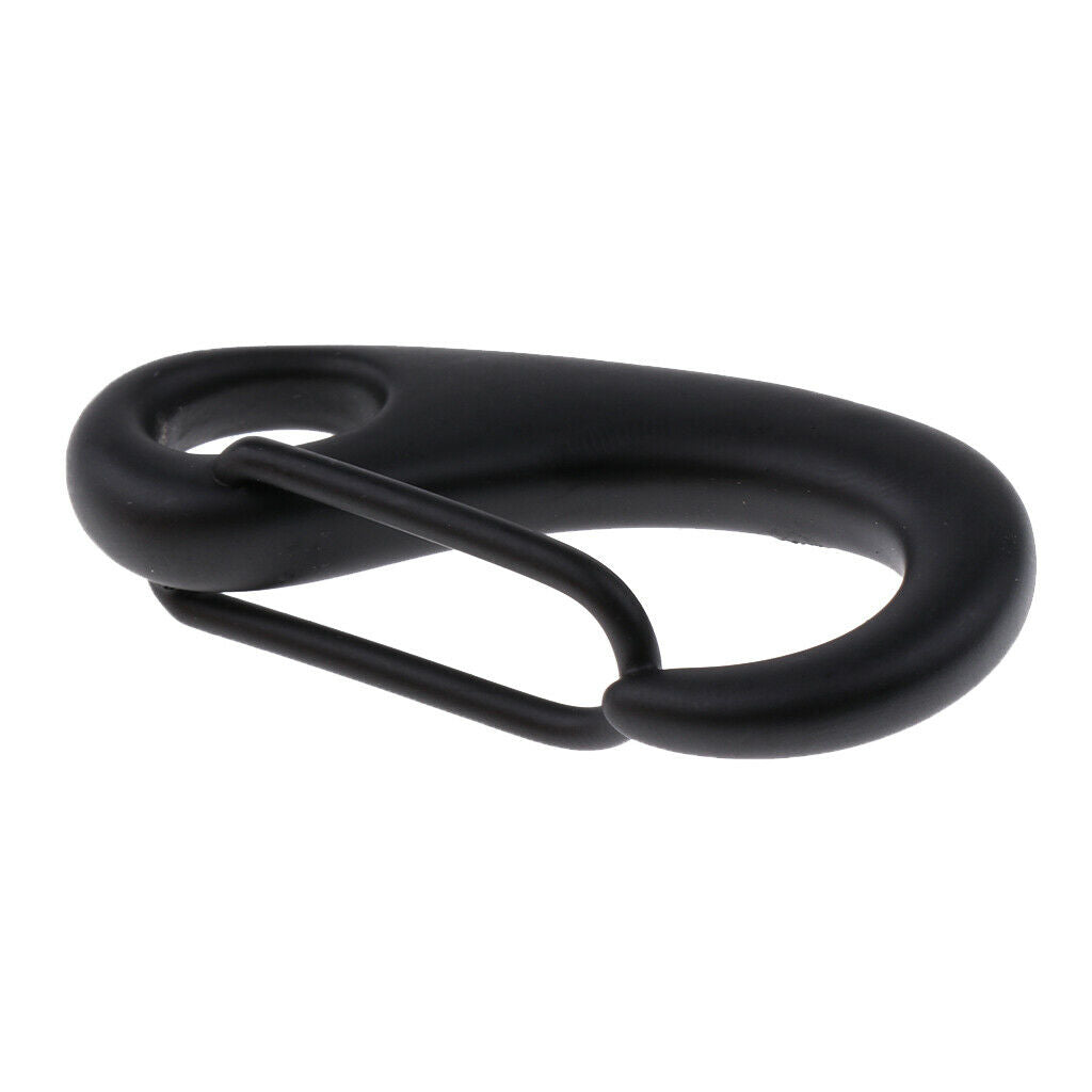 Scuba Diving Stainless Steel Egg Quick Link Carabiner Snap Hook Clip 50mm