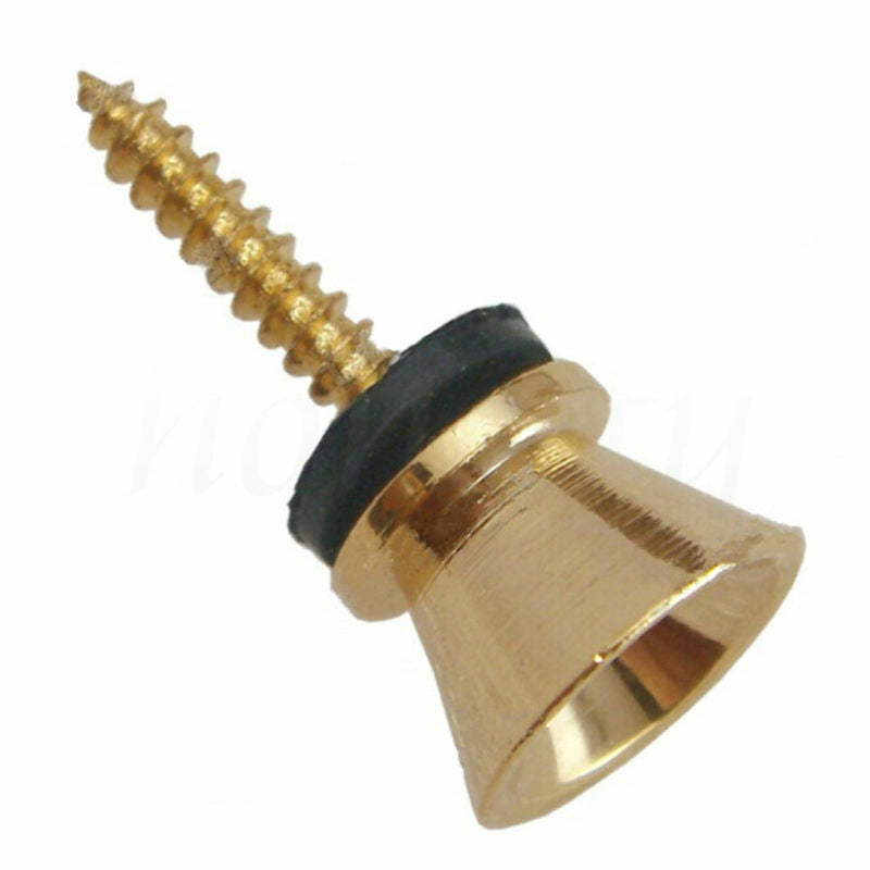 5 sets Guitar Strap Button Screw Lock for Electric Acoustic Guitar Bass Parts