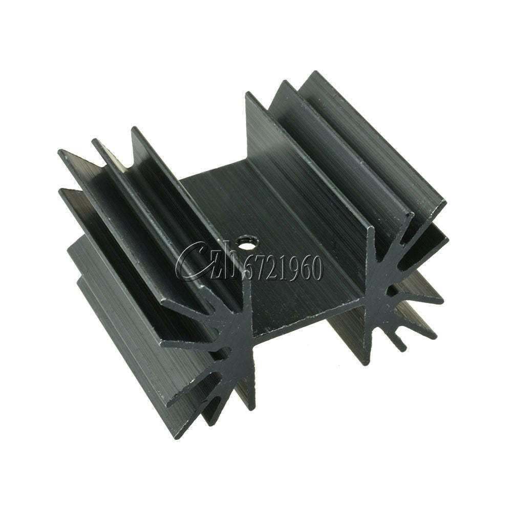 35x42x25.4MM Heat sink IC Heat sink Aluminum 35X42X25.4MM Cooling Fin