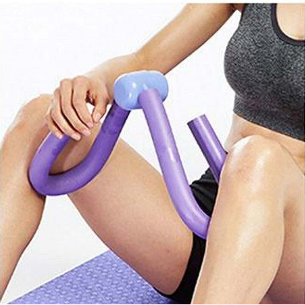 Thigh Exerciser Arm Master Fitness Gym Training Body Toner Sculpt Purple