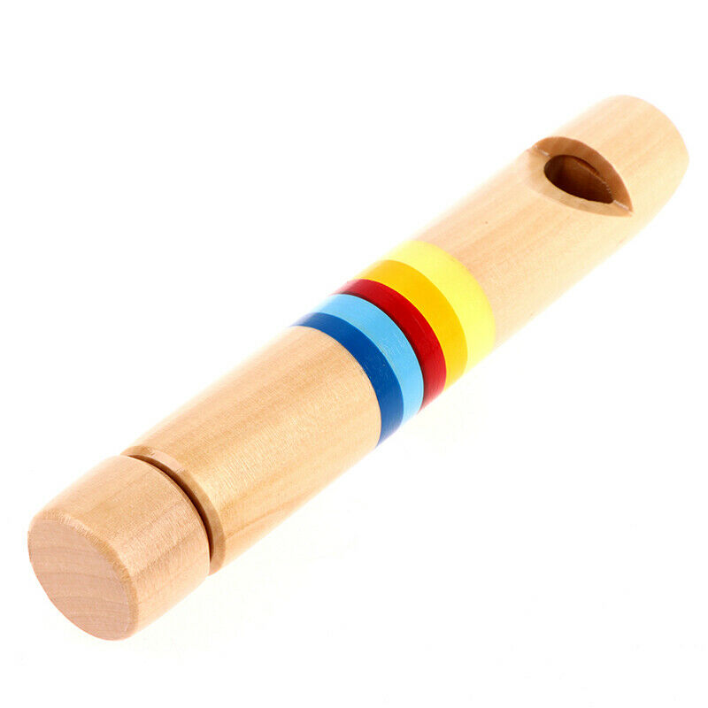 Whistles Musical Instrument Wooden Gift Kids Educational Sliding Picco