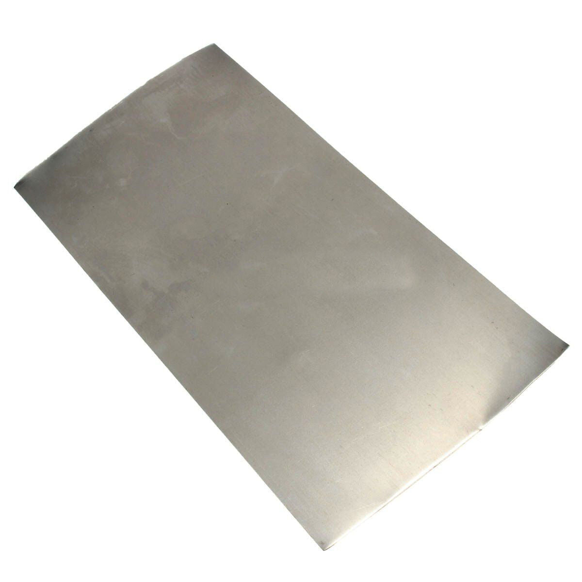 High Purity Thin Sheet Nickel Plate Foil 0.3mm x 100mm x 200mm Metal Industry