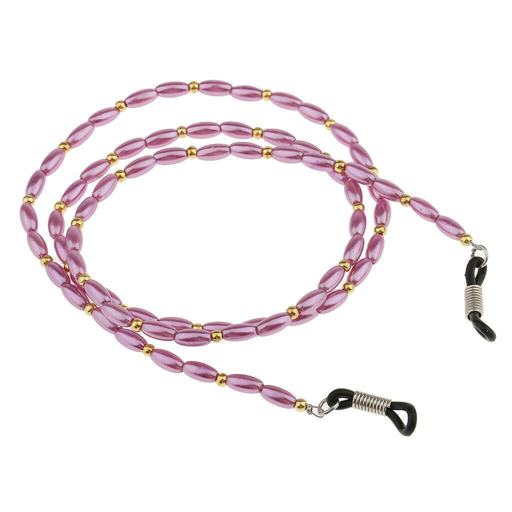 6 Pieces Glasses Bra Chains Sunglasses Neck Strap