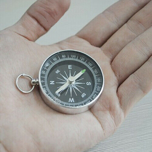 Mini Pocket Compass Portable for Camping Hiking Outdoor Sports Navigation