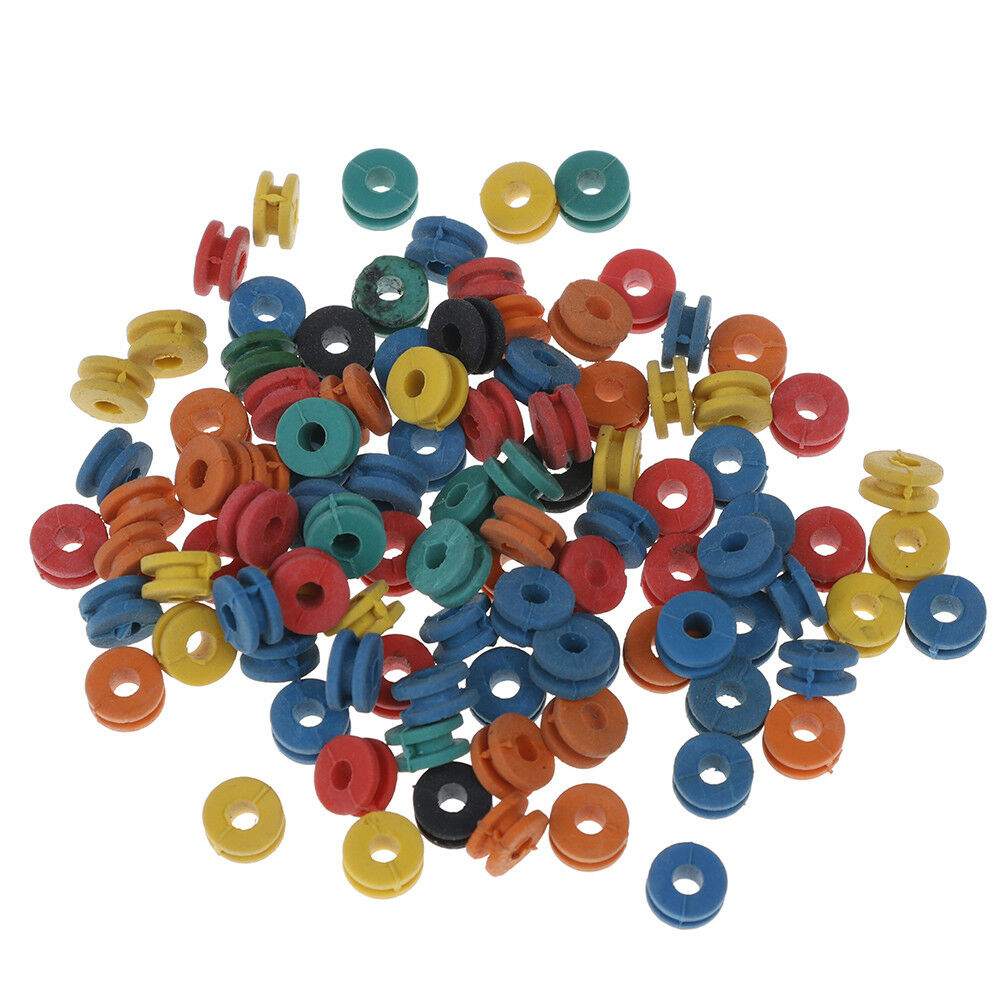 100 Armature bar nipples tattoo supplies rubber grommet for machine gun a.l8