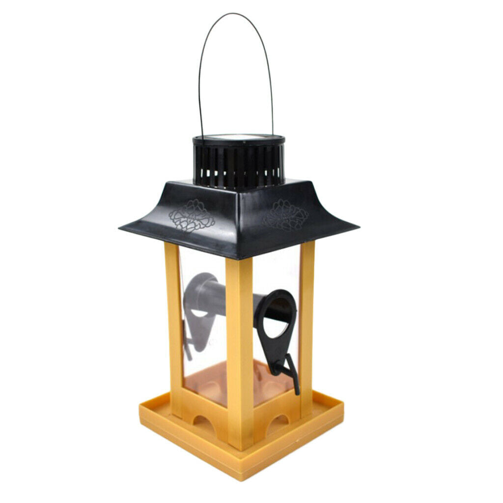Outdoor Garden Caged Hanging Bird Feeder Balcony