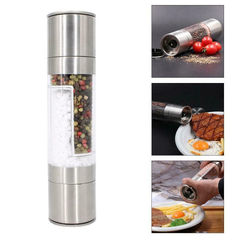 Manual Grinding Pepper Salt Mills Grinder Durable Kitchen Seasoning Tools