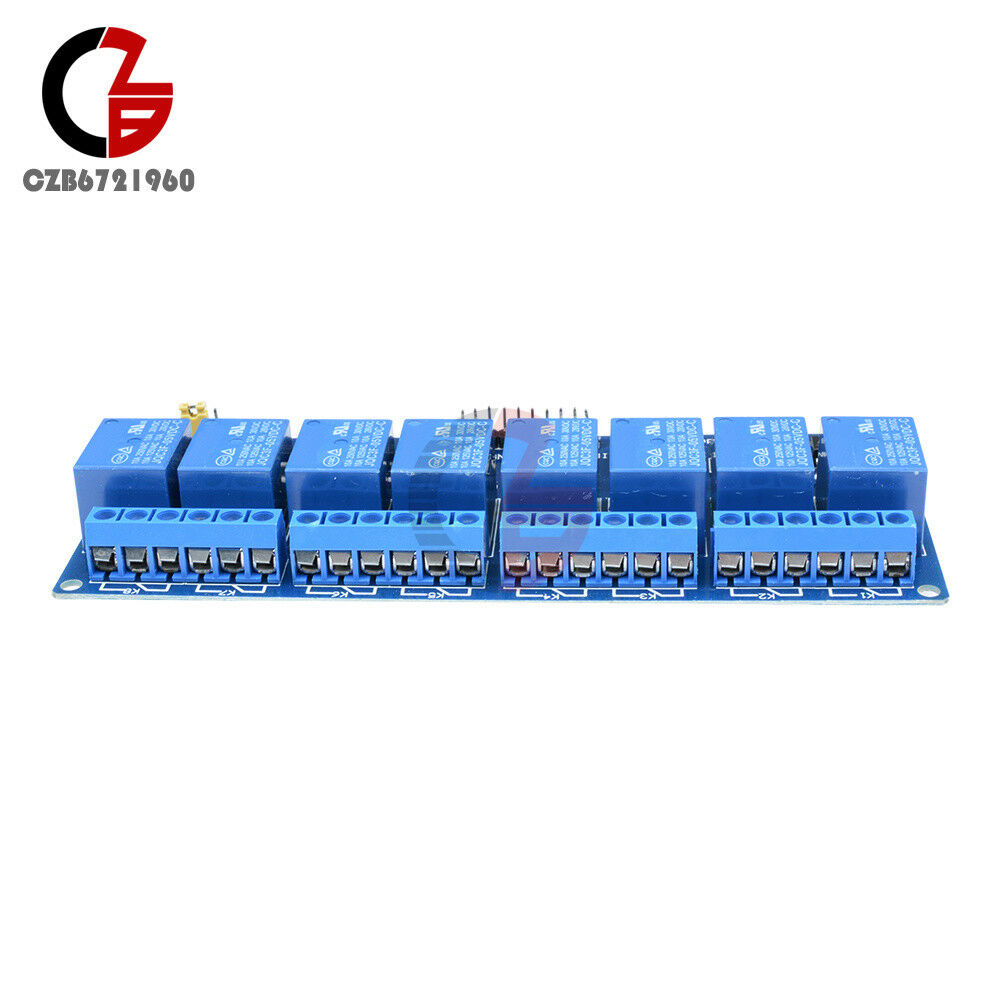 2PCS 8-Channel 5V Relay Shield Module Board Optocoupler module Arduino ARM AVR