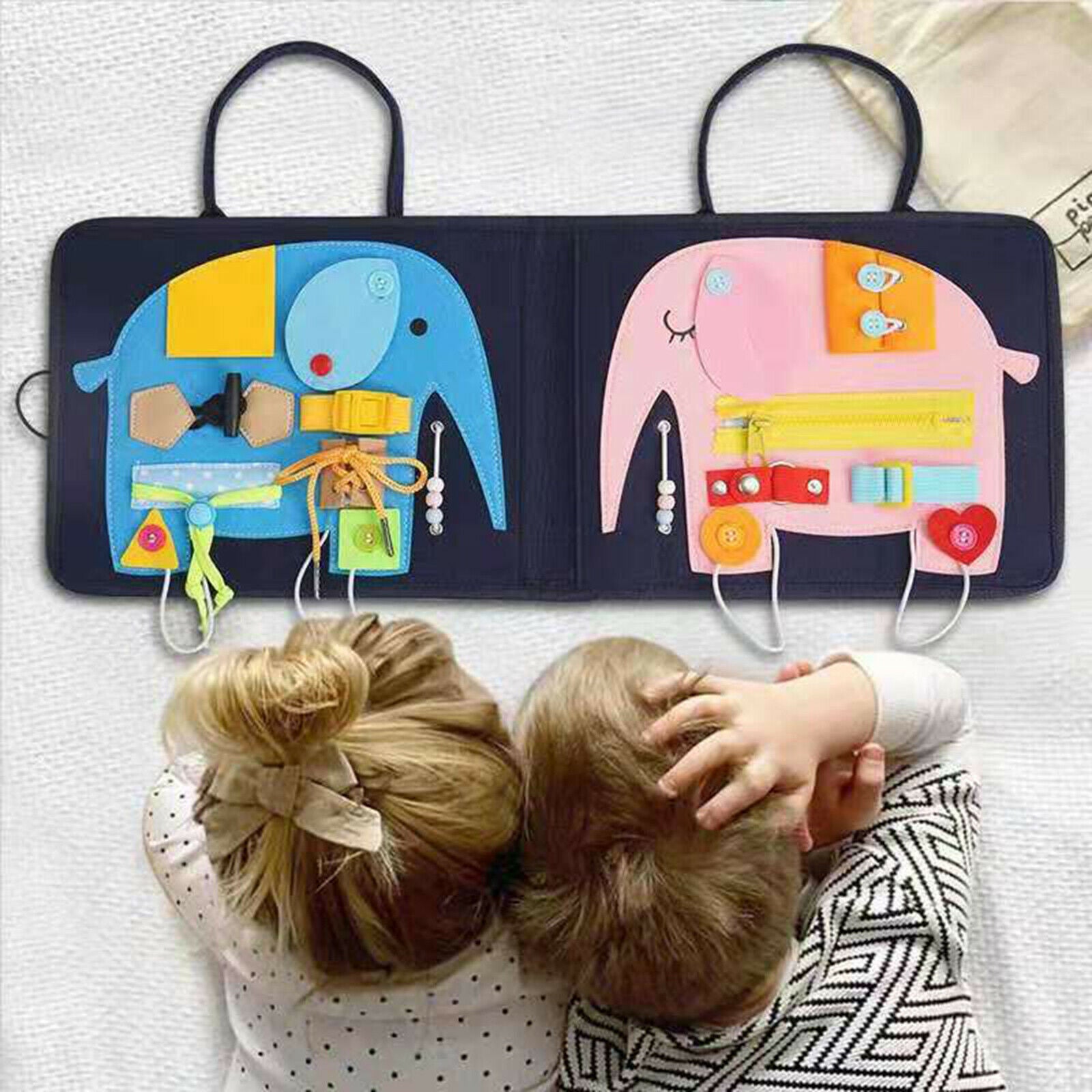 Busy Board Motor Skills Special Needs Educational Sensory Board Car Toys