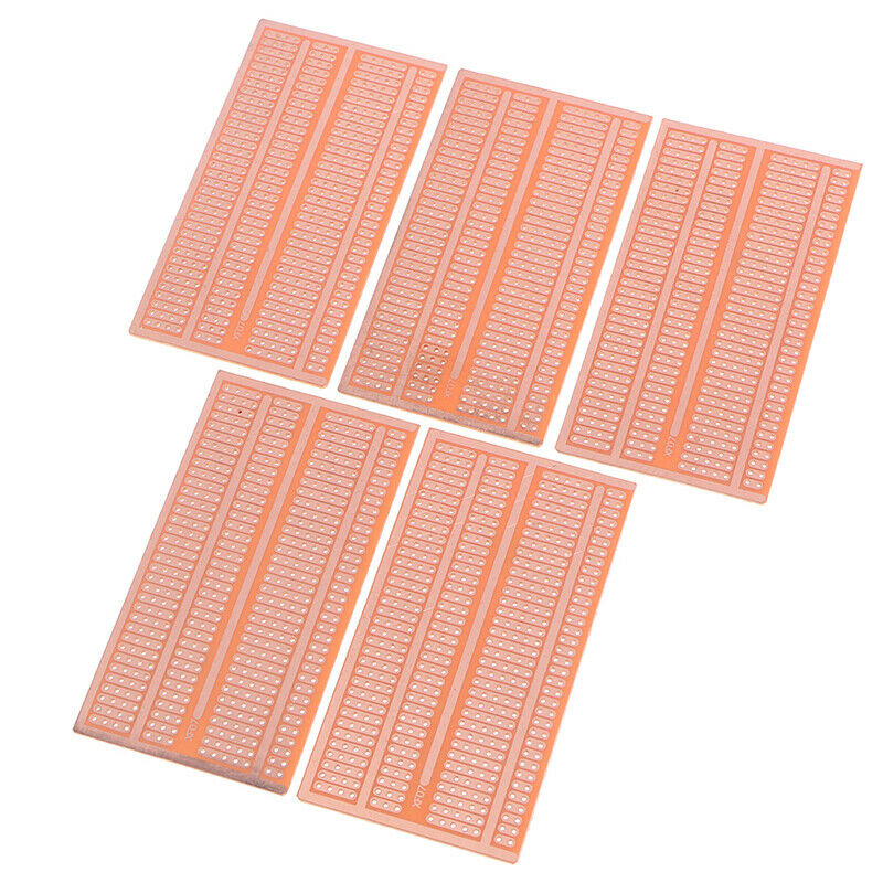 5PCS DIY Prototype Paper PCB Universal Experiment Matrix Circuit Board 5x9. TL