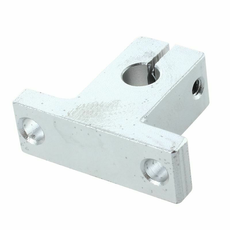 2Pcs SK8 8mm Linear Rail Shaft Clamping Guide Support for XYZ Table D9E3E3
