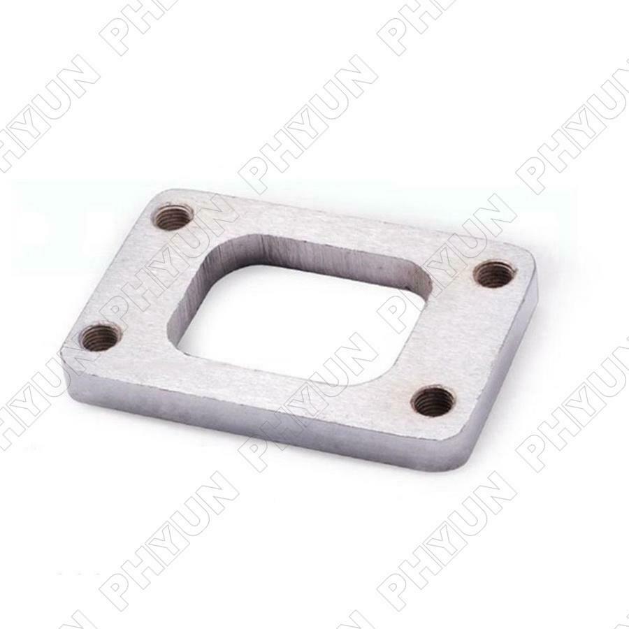 Universal For T3 Turbo Flange Open Threaded Gasket 1/2" Low-Carbon Steel 1x