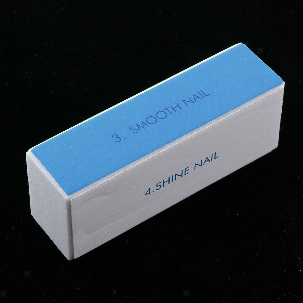 5 Pieces Nail Files Kit, Professional Manicure Pedicure Set Nail Buffers Nail