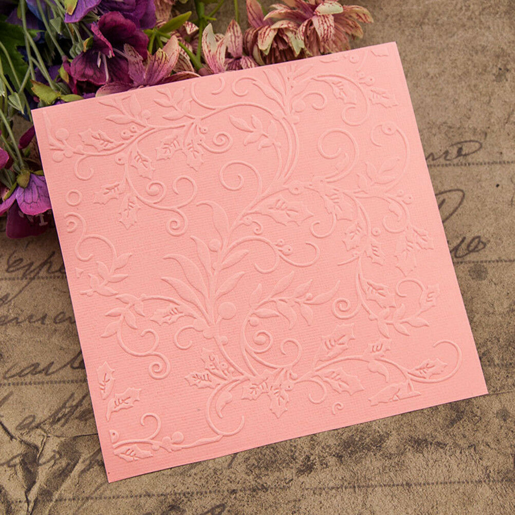 blue grass Embossing folders Plastic Emboss Folder For Scrapbooking DIY ca.l8